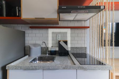 Sala/Cozinha de apartamento para alugar com 1 quarto, 24m² em Vila Butantã, São Paulo