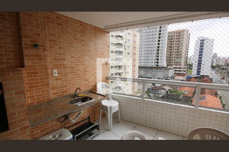 Varanda de apartamento para alugar com 3 quartos, 96m² em Aviação, Praia Grande