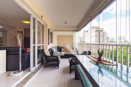 Varanda de apartamento à venda com 3 quartos, 121m² em Mooca, São Paulo