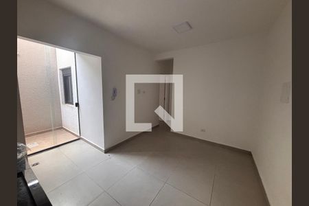 Sala/Cozinha de apartamento para alugar com 1 quarto, 28m² em Vila Lúcia, São Paulo