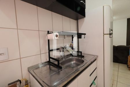 Cozinha de apartamento para alugar com 2 quartos, 47m² em Parque Ribeirao Preto, Ribeirão Preto