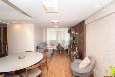 Sala de TV e Jantar de apartamento para alugar com 4 quartos, 180m² em Milionários, Belo Horizonte