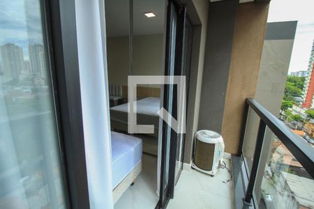 Varanda de kitnet/studio para alugar com 1 quarto, 28m² em Mooca, São Paulo