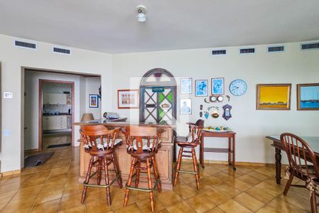 Sala de apartamento para alugar com 3 quartos, 160m² em Jardim Asturias, Guarujá