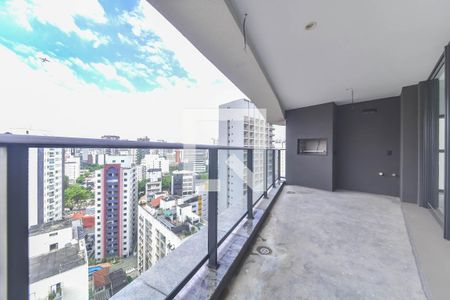 Varanda de apartamento à venda com 3 quartos, 152m² em Vila Olímpia, São Paulo