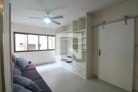 Sala de apartamento para alugar com 3 quartos, 96m² em Jardim Guaiuba, Guarujá