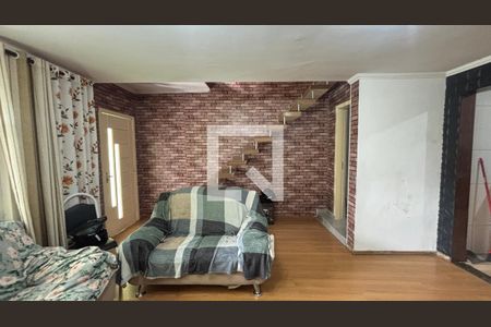 Sala de casa à venda com 3 quartos, 102m² em Jardim Cristiane, Santo André