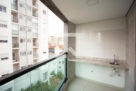 VARANDA E ÁREA DE SERVIÇO de apartamento para alugar com 1 quarto, 27m² em Imirim, São Paulo