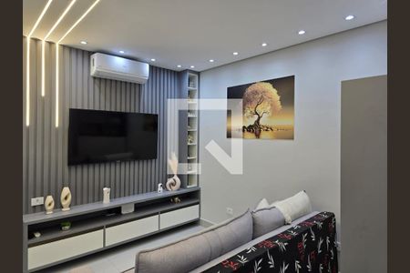 Sala de apartamento para alugar com 2 quartos, 52m² em Cidade Jardim Cumbica, Guarulhos