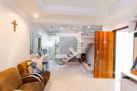 Sala de casa à venda com 4 quartos, 201m² em Parque Novo Oratório, Santo André