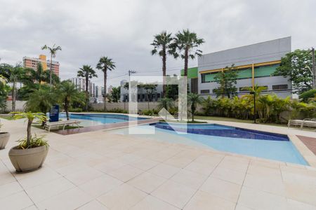 Área comum - Piscina de apartamento para alugar com 4 quartos, 135m² em Jardim, Santo André
