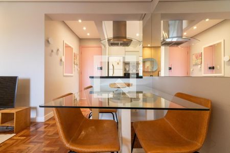 Sala de Jantar de apartamento à venda com 2 quartos, 68m² em Vila Olímpia, São Paulo