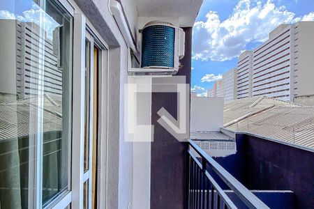 Varanda do Studio de kitnet/studio para alugar com 1 quarto, 30m² em Brás, São Paulo