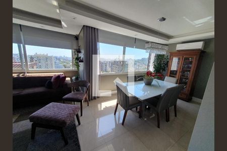 Sala de apartamento à venda com 2 quartos, 106m² em Petrópolis, Porto Alegre