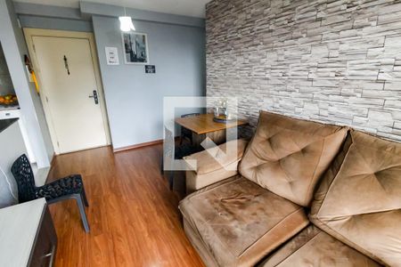 Sala de apartamento à venda com 2 quartos, 62m² em Chácara Agrindus, Taboão da Serra