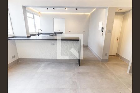 Sala/Cozinha de apartamento à venda com 1 quarto, 56m² em Parque da Mooca, São Paulo