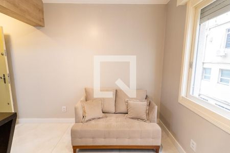 Sala/Cozinha de kitnet/studio para alugar com 1 quarto, 30m² em Cidade Baixa, Porto Alegre