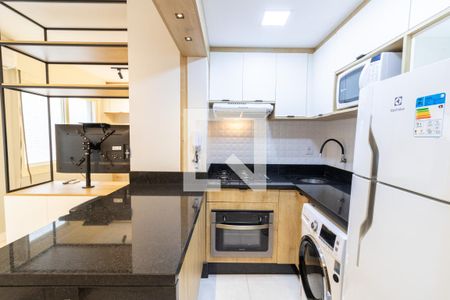 Sala/Cozinha de kitnet/studio para alugar com 1 quarto, 30m² em Cidade Baixa, Porto Alegre
