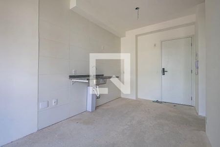 Sala/Cozinha de apartamento à venda com 1 quarto, 28m² em Pinheiros, São Paulo