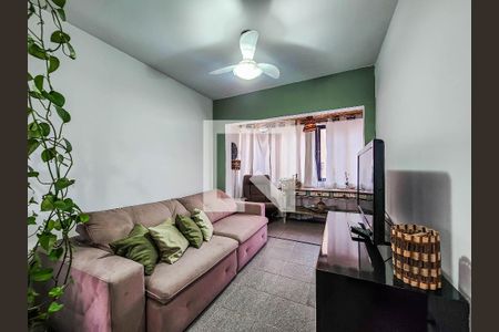 Sala de apartamento para alugar com 1 quarto, 68m² em Boqueirão, Santos