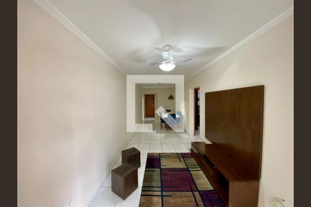 Sala/Cozinha de apartamento para alugar com 2 quartos, 80m² em Guilhermina, Praia Grande