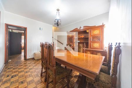 Sala de Jantar de casa à venda com 3 quartos, 129m² em Vila Assunção, Santo André