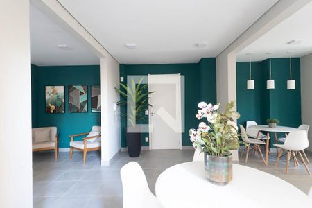 Área comum - Salão de festas de apartamento para alugar com 2 quartos, 32m² em Parque Novo Mundo, São Paulo
