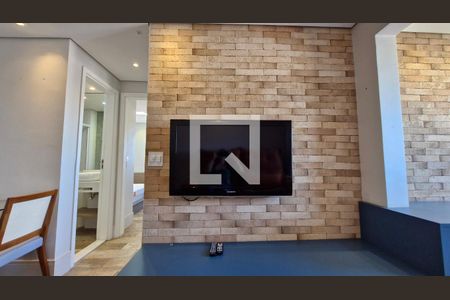 Sala de apartamento para alugar com 2 quartos, 52m² em Vila Scarpelli, Santo André