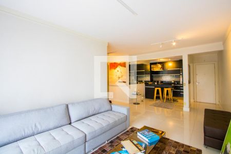 Sala 1 de apartamento à venda com 1 quarto, 92m² em Vila Bastos, Santo André