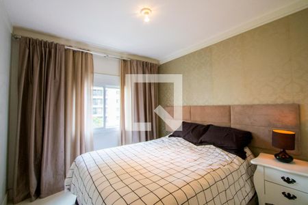 Suíte  de apartamento à venda com 1 quarto, 92m² em Vila Bastos, Santo André