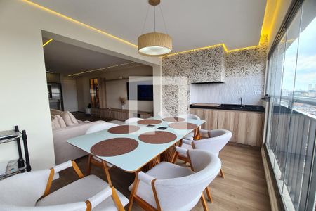 Varanda da Sala de apartamento à venda com 2 quartos, 80m² em Vila Ema, São Paulo