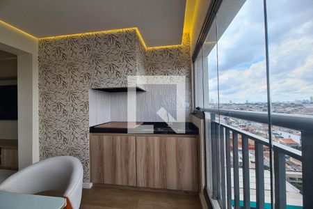 Varanda da Sala de apartamento à venda com 2 quartos, 80m² em Vila Ema, São Paulo