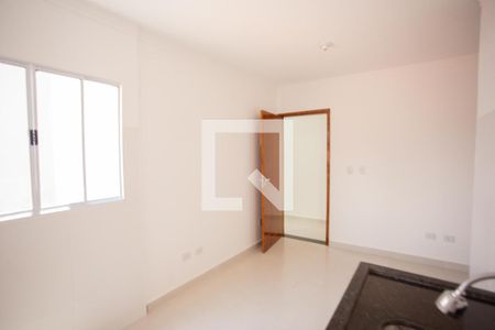 Sala/Cozinha de kitnet/studio para alugar com 1 quarto, 27m² em Carandiru, São Paulo