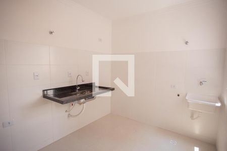 Sala/Cozinha de kitnet/studio para alugar com 1 quarto, 27m² em Carandiru, São Paulo