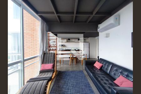 Sala de apartamento para alugar com 1 quarto, 91m² em Vila Mariana, São Paulo
