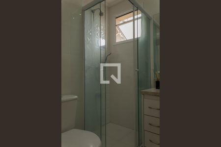 Banheiro da Suíte 1 de apartamento à venda com 3 quartos, 84m² em Centro, São Bernardo do Campo