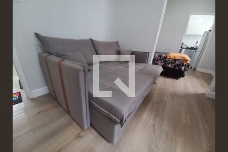 Sala de apartamento para alugar com 1 quarto, 30m² em Itararé, São Vicente