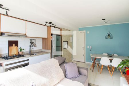 Sala de apartamento à venda com 2 quartos, 51m² em Fátima, Canoas