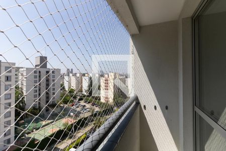 Varanda da Sala de apartamento para alugar com 2 quartos, 50m² em Sacoma, São Paulo