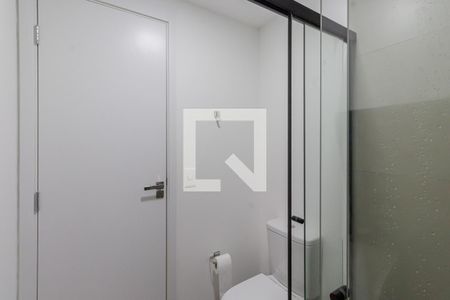 Banheiro de kitnet/studio para alugar com 1 quarto, 25m² em Vila Olímpia, São Paulo