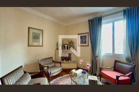 Detalhe Sala de apartamento à venda com 4 quartos, 250m² em Jardim Paulista, São Paulo