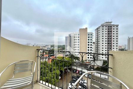 Varanda de apartamento à venda com 1 quarto, 46m² em Vila Guarani, São Paulo