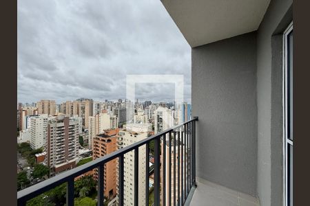 Sacada de apartamento à venda com 1 quarto, 27m² em Campo Belo, São Paulo