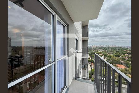 Sacada de apartamento à venda com 1 quarto, 27m² em Campo Belo, São Paulo