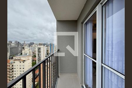 Sacada de apartamento à venda com 1 quarto, 27m² em Campo Belo, São Paulo