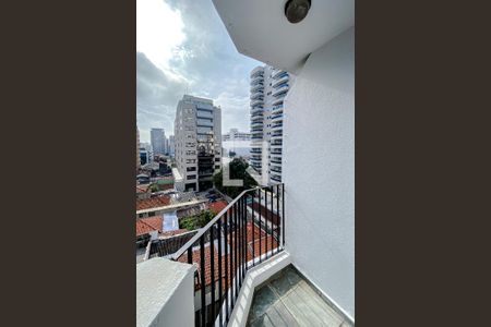 Varanda do Quarto  de apartamento à venda com 1 quarto, 44m² em Vila Mariana, São Paulo