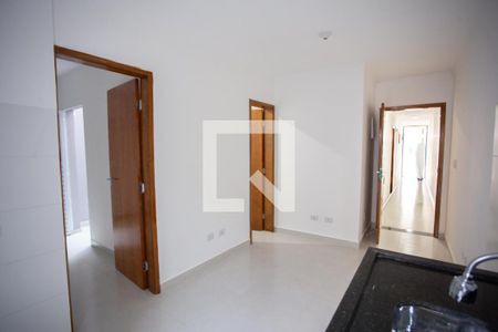 Sala/Cozinha de kitnet/studio para alugar com 1 quarto, 31m² em Carandiru, São Paulo