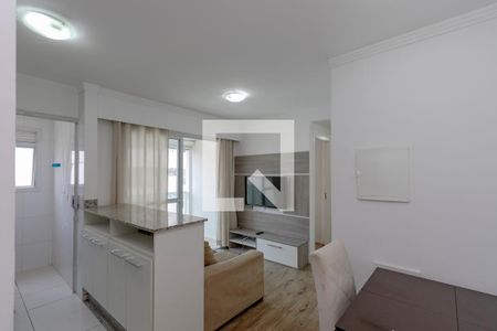 Sala de apartamento à venda com 1 quarto, 38m² em Vila Cruzeiro, São Paulo
