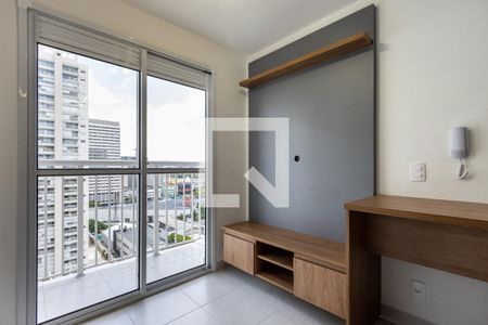 Sala de apartamento para alugar com 1 quarto, 28m² em Várzea da Barra Funda, São Paulo