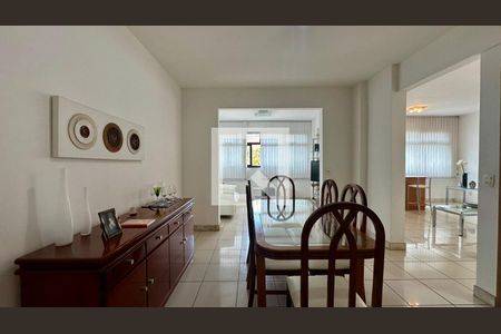 Sala de jantar  de apartamento à venda com 4 quartos, 145m² em Buritis, Belo Horizonte
